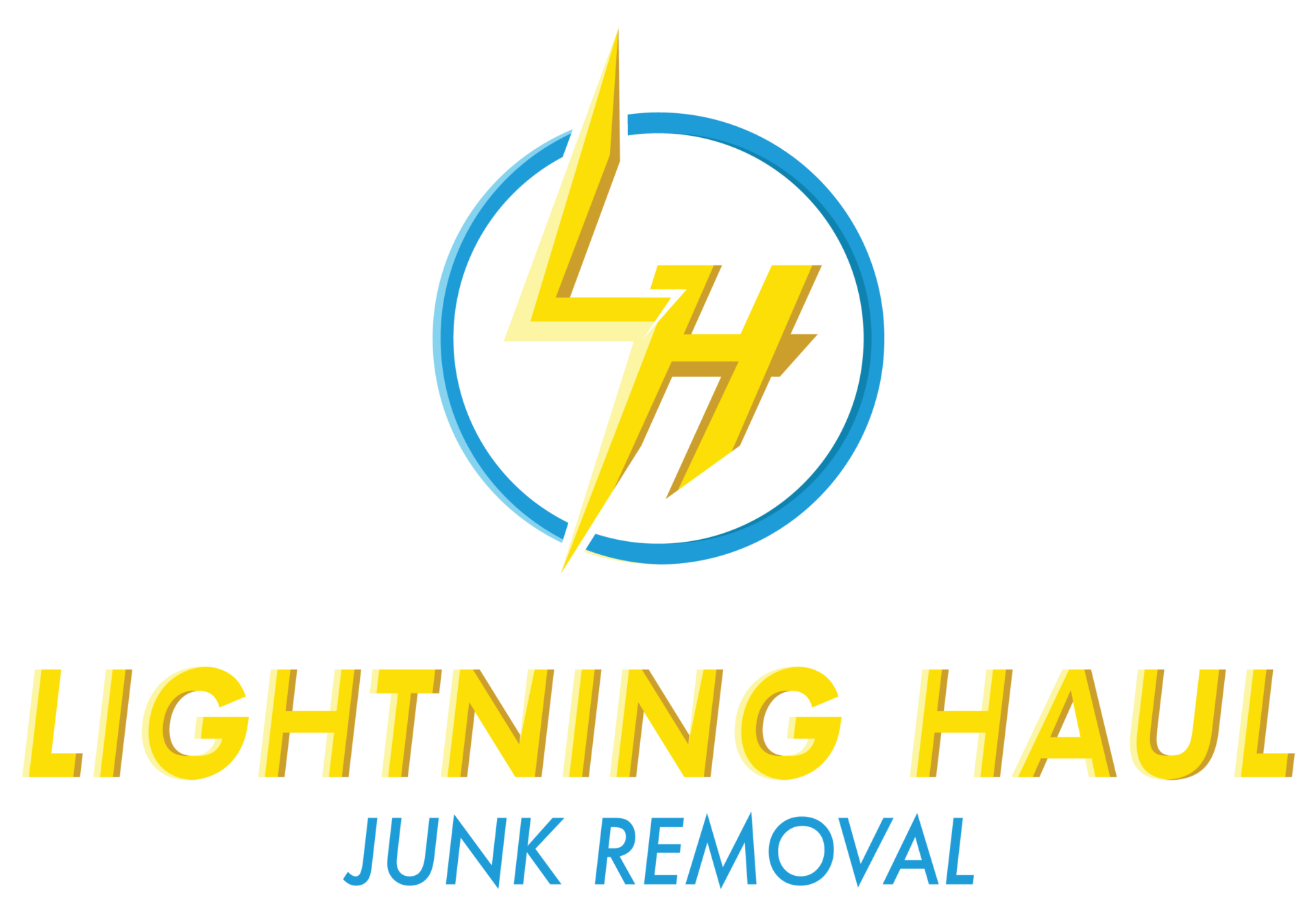 Lightning Haul Junk Removal Logo